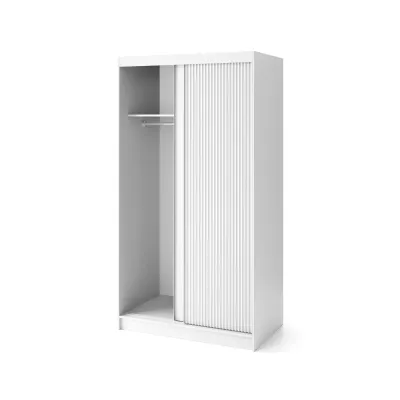 Šatní skříň s posuvnými dveřmi 120 cm SELIORA - bílá