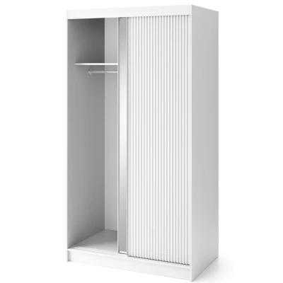 Zrcadlová skříň s posuvnými dveřmi 120 cm SELIORA - bílá