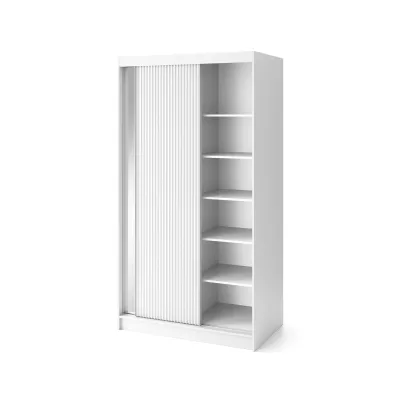 Zrcadlová skříň s posuvnými dveřmi 120 cm SELIORA - bílá