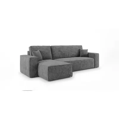 Rozkládací sedací souprava KAROLA MINI - světle šedá, levý roh