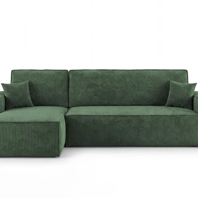 Rozkládací sedací souprava KAROLA MINI - khaki, levý roh