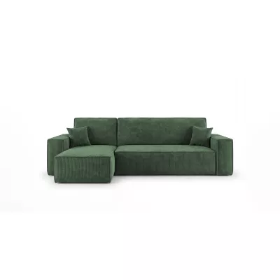 Rozkládací sedací souprava KAROLA MINI - khaki, levý roh