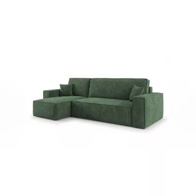 Rozkládací sedací souprava KAROLA MINI - khaki, levý roh