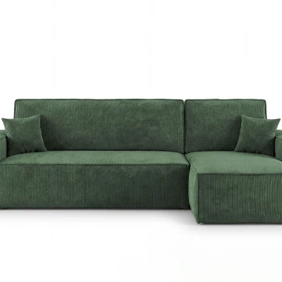 Rozkládací sedací souprava KAROLA MINI - khaki, pravý roh