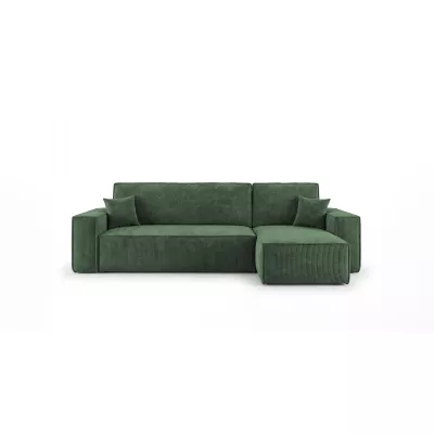 Rozkládací sedací souprava KAROLA MINI - khaki, pravý roh