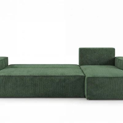 Rozkládací sedací souprava KAROLA MINI - khaki, pravý roh