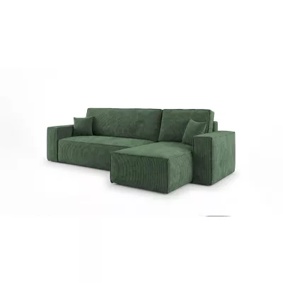 Rozkládací sedací souprava KAROLA MINI - khaki, pravý roh