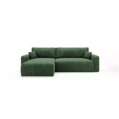 Rohová sedací souprava ISMERA - khaki, levý roh