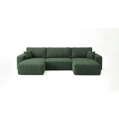 Prostorná sedací souprava do U ISMERA - khaki