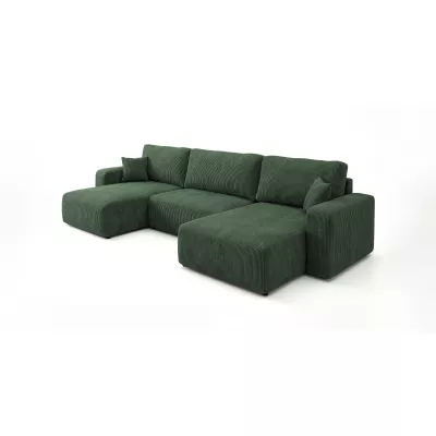 Prostorná sedací souprava do U ISMERA - khaki