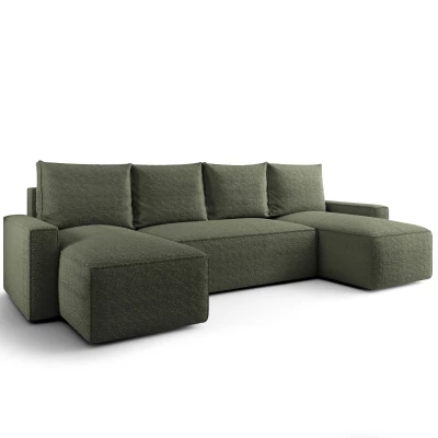 Rozkládací sedací souprava do U SOFTA - khaki