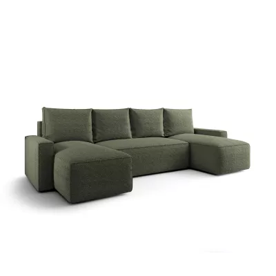 Rozkládací sedací souprava do U SOFTA - khaki
