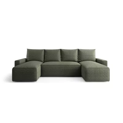 Rozkládací sedací souprava do U SOFTA - khaki