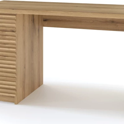 Psací stůl se šuplíky MALACHAI - dub artisan
