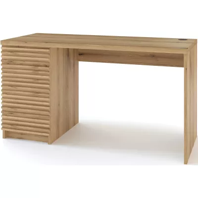 Psací stůl se šuplíky MALACHAI - dub artisan