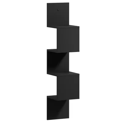 Designová závěsná police GALATEA - černá