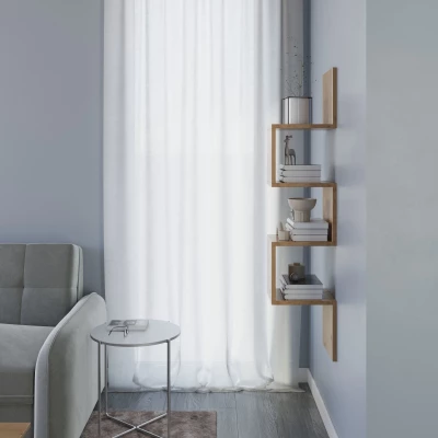 Designová závěsná police GALATEA - dub artisan