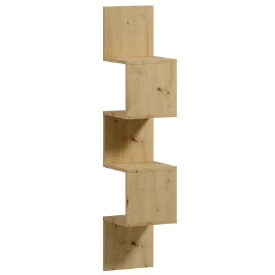 Designová závěsná police GALATEA - dub artisan