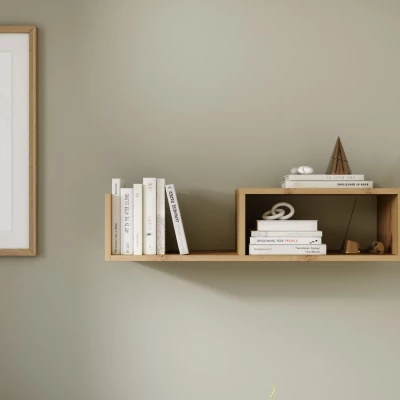 Polička na zeď ZERELDA - dub artisan