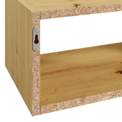 Polička na zeď ZERELDA - dub artisan