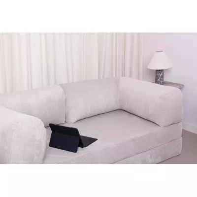 Trojmístná pohovka GITTA - hnědá