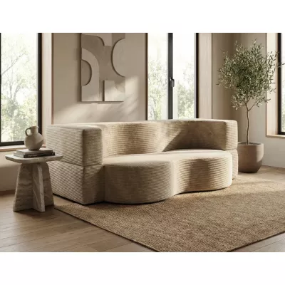 Designová pohovka SAMIRA - béžová