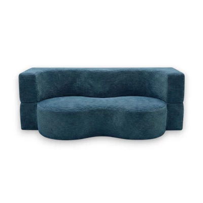 Designová pohovka SAMIRA - modrá