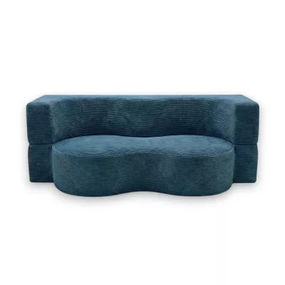Designová pohovka SAMIRA - modrá