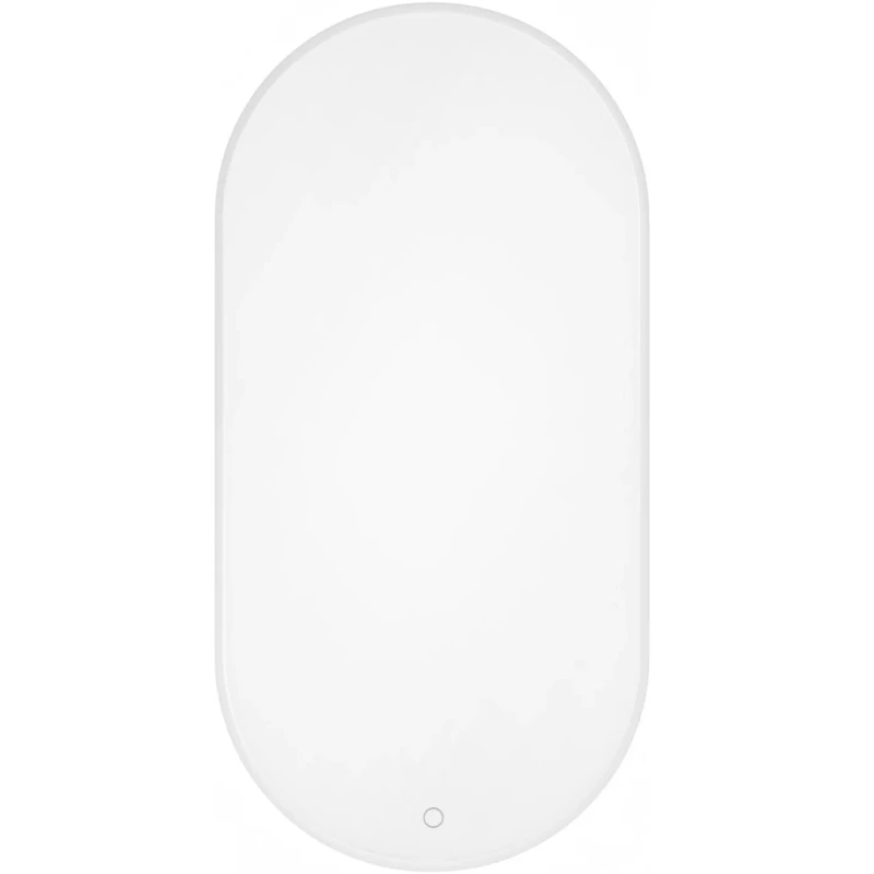 Oválné zrcadlo ERIS s LED osvětlením - bílé