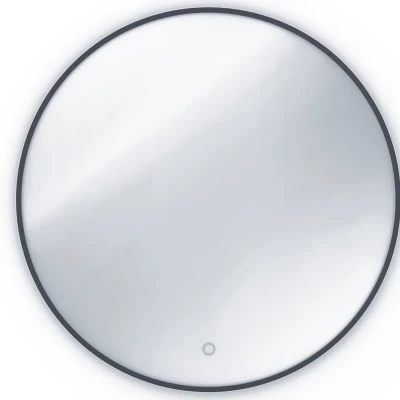 Zrcadlo MARLO s LED osvětlením - černé