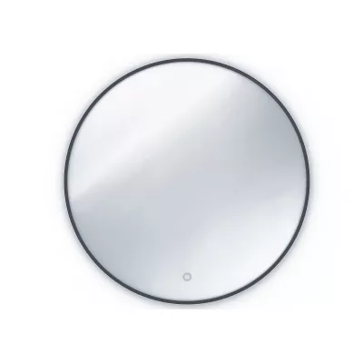 Zrcadlo MARLO s LED osvětlením - černé