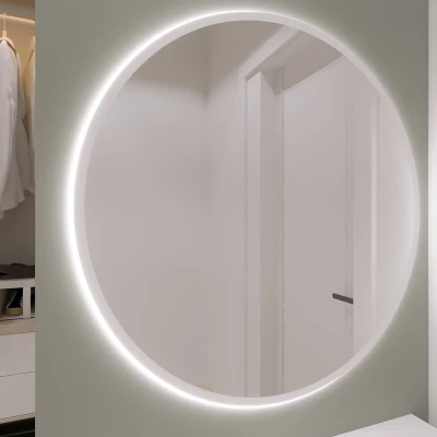 Zrcadlo ONYX s LED osvětlením - bílé