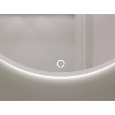 Zrcadlo ONYX s LED osvětlením - bílé
