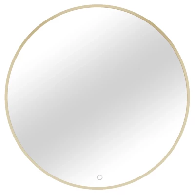 Zrcadlo SOL s LED osvětlením - zlaté