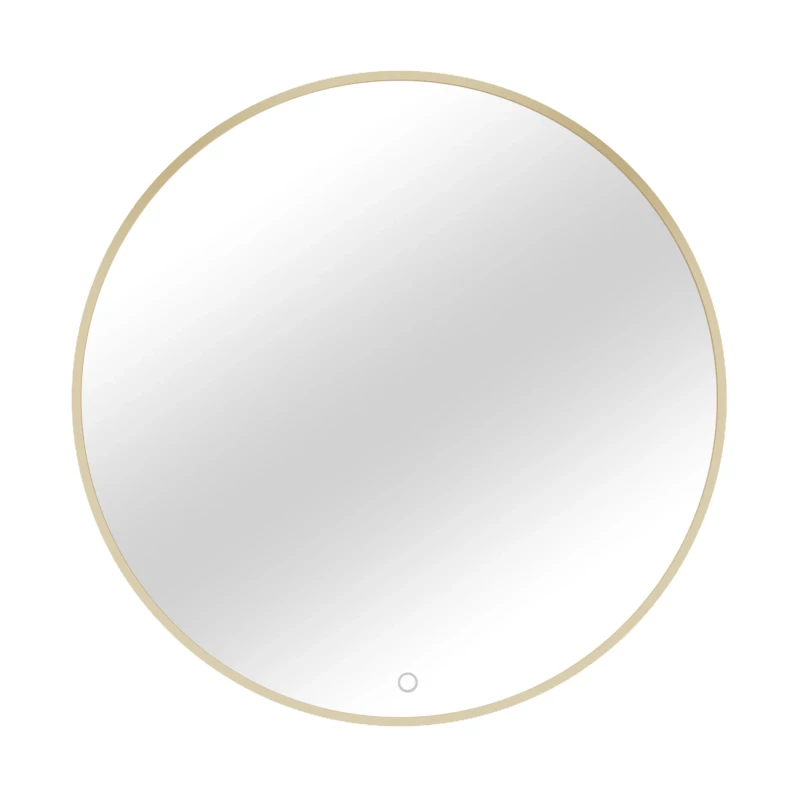 Zrcadlo SOL s LED osvětlením - zlaté