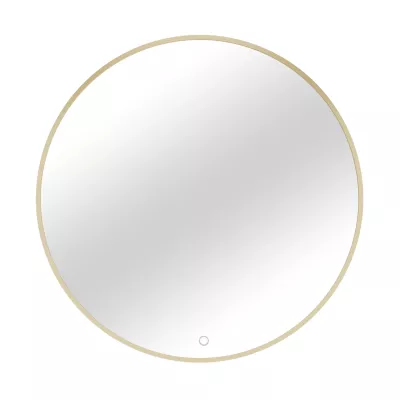 Zrcadlo SOL s LED osvětlením - zlaté