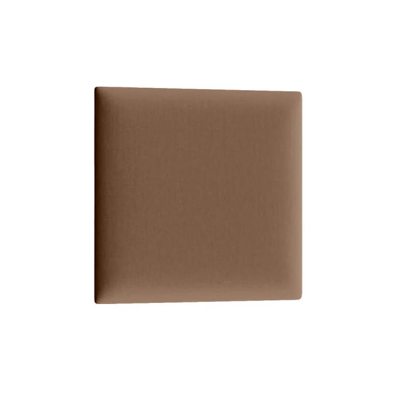 Čalouněný nástěnný panel 30x30 VALERIO - světle hnědý