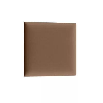 Čalouněný nástěnný panel 30x30 VALERIO - světle hnědý