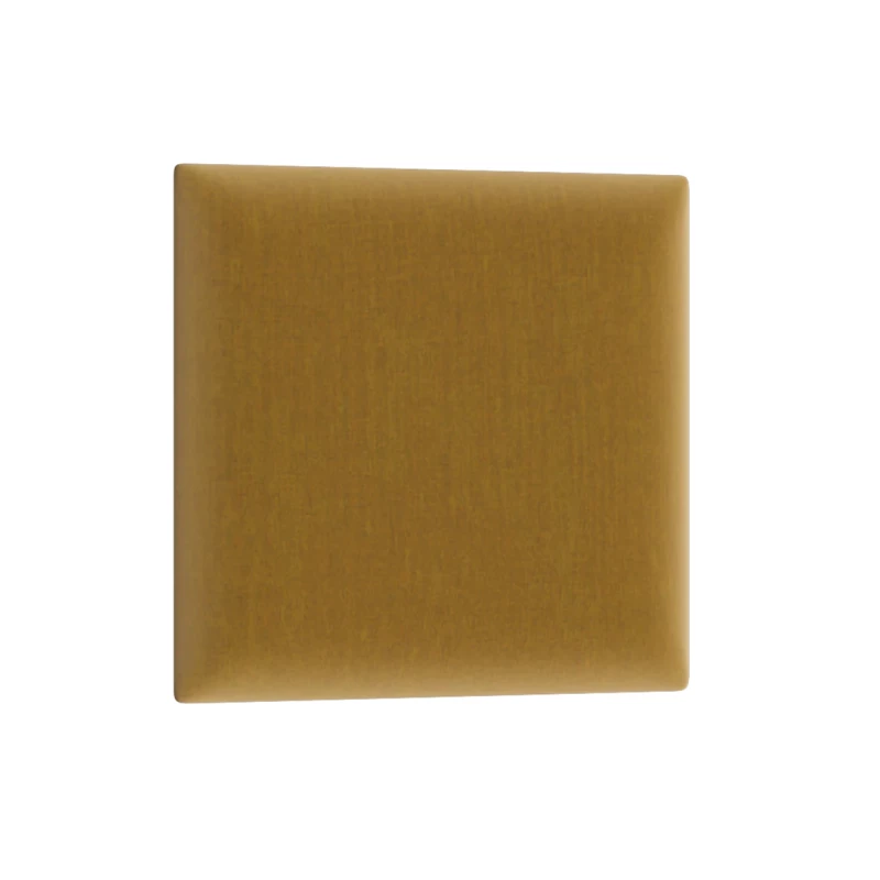 Čalouněný nástěnný panel 30x30 VALERIO - hořčicový