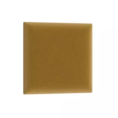Čalouněný nástěnný panel 30x30 VALERIO - hořčicový