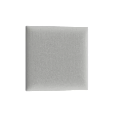Čalouněný nástěnný panel 30x30 VALERIO - světle šedý