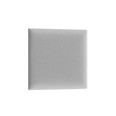 Čalouněný nástěnný panel 30x30 VALERIO - světle šedý