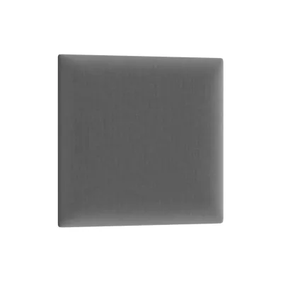 Čalouněný nástěnný panel 30x30 VALERIO - šedý
