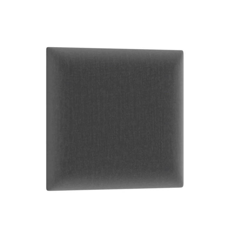 Čalouněný nástěnný panel 30x30 VALERIO - tmavě šedý