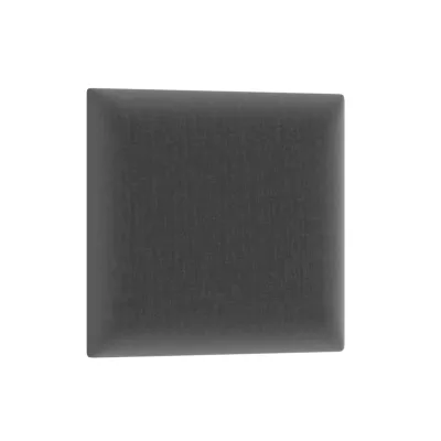 Čalouněný nástěnný panel 30x30 VALERIO - tmavě šedý