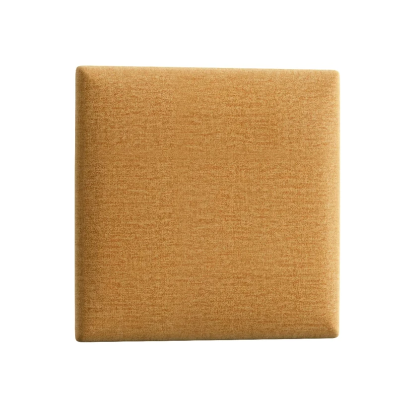 Čalouněný panel na zeď 40x40 VALERIO - hořčicový
