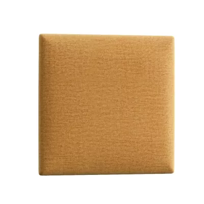 Čalouněný panel na zeď 40x40 VALERIO - hořčicový