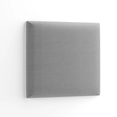 Čalouněný panel na zeď 40x40 VALERIO - světle šedý