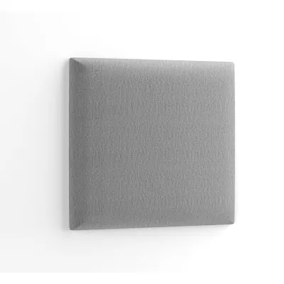 Čalouněný panel na zeď 40x40 VALERIO - světle šedý