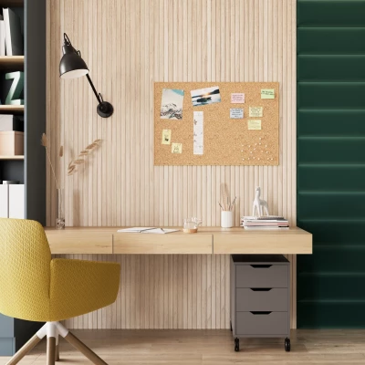 Čalouněný panel na zeď 50x20 VALERIO - zelený